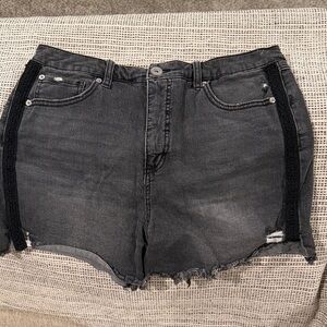 INC International Concepts Dark Gray Jean Shorts